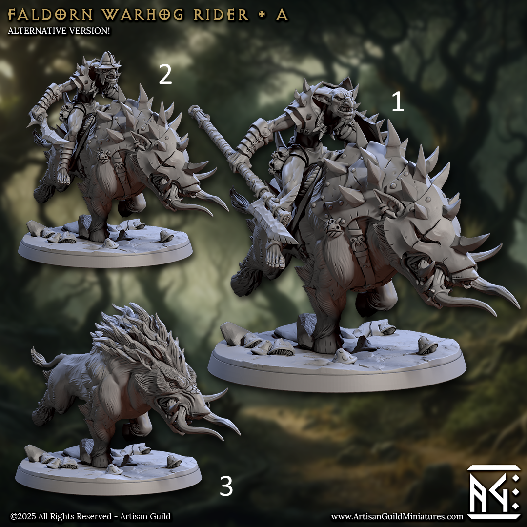 Faldorn Hobgoblins by Artisan Guild 3D Printed DnD Pathfinder Tabletop Resin Miniatures