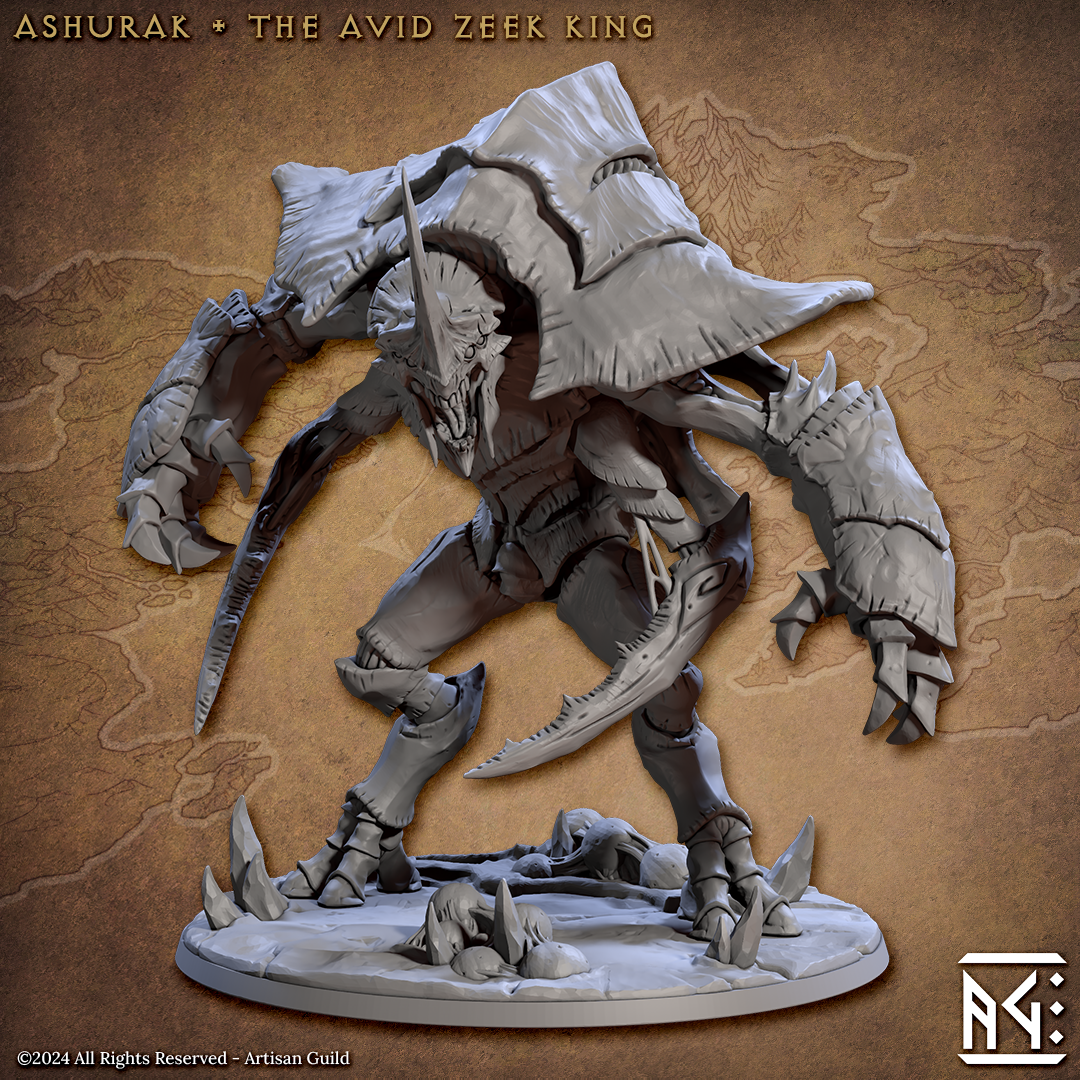 Blacktongue Assassins by Artisan Guild 3D Printed DnD Pathfinder Minis
