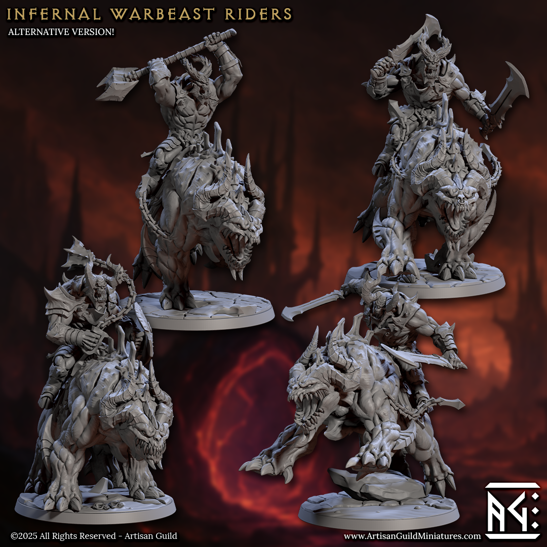Infernal Legion by Artisan Guild 3D Printed DnD Pathfinder Minis