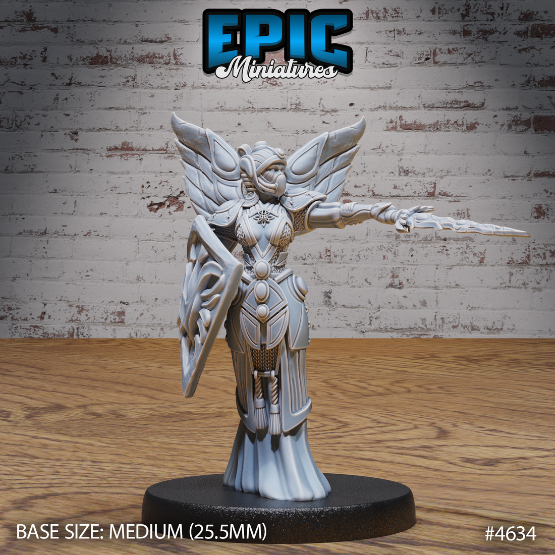 Astral Devas (Faith Defender) by Epic Miniatures 3D Printed DnD Pathfinder Tabletop Resin Miniatures