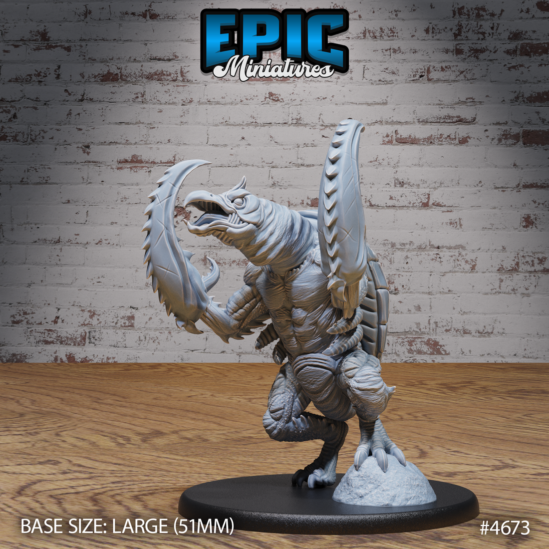 Hook Horrors (Beast Hunt) by Epic Miniatures 3D Printed DnD Pathfinder Tabletop Resin Miniatures
