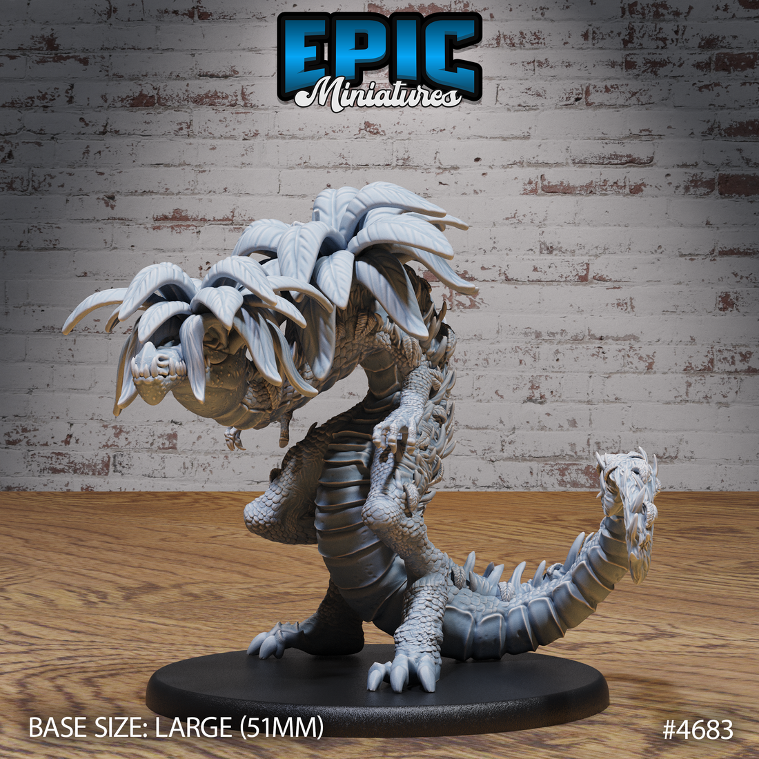 Hunting Reptiles (Beast Hunt) by Epic Miniatures 3D Printed DnD Pathfinder Tabletop Resin Miniatures