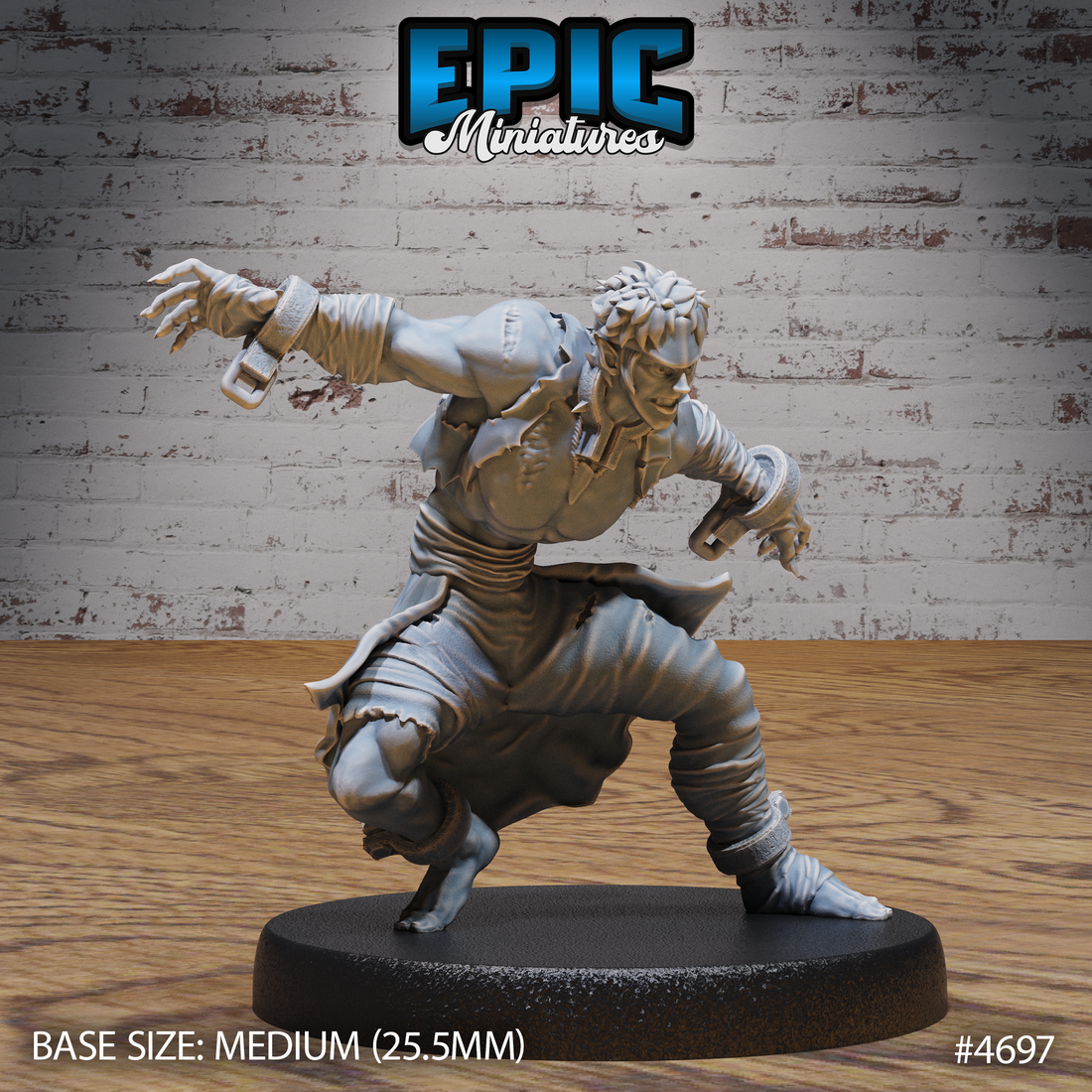 Savage Escapees (Beast Hunt) by Epic Miniatures 3D Printed DnD Pathfinder Tabletop Resin Miniatures