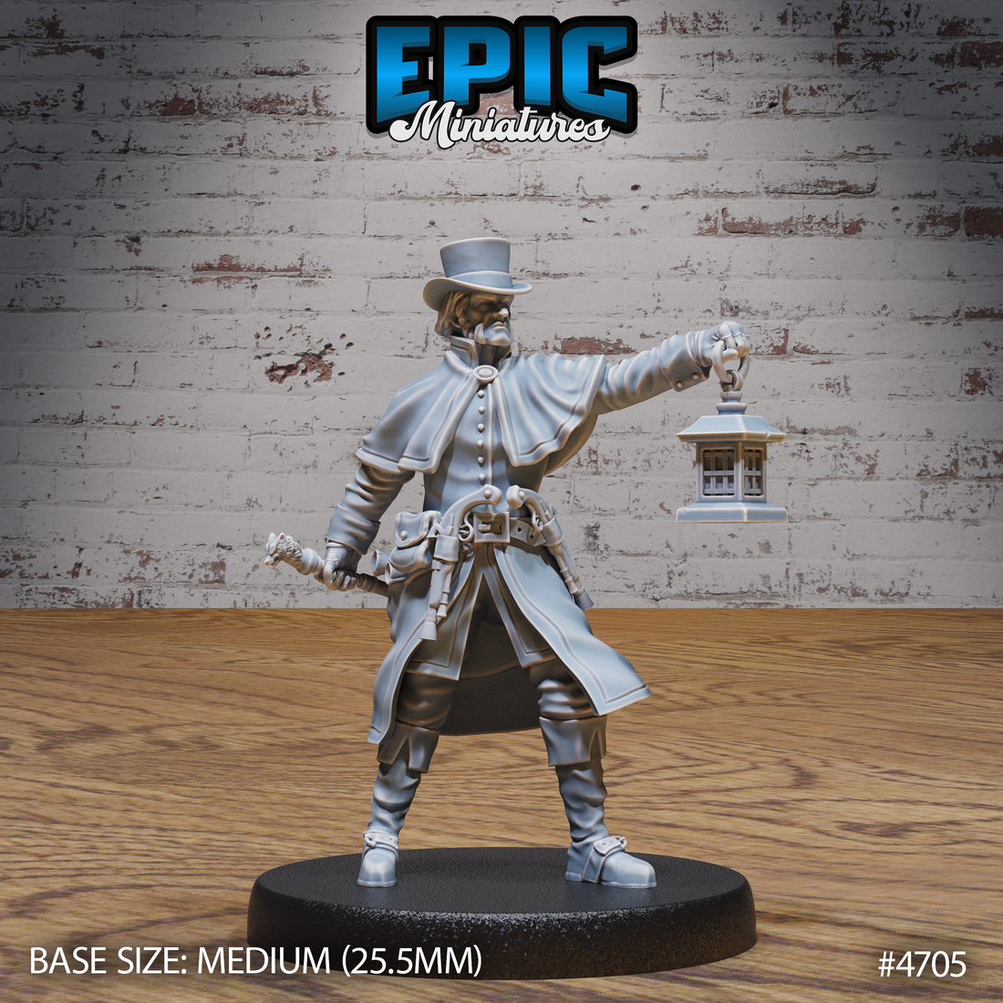 Beast Watch & Tame Wolf (Beast Hunt) by Epic Miniatures 3D Printed DnD Pathfinder Tabletop Resin Miniatures