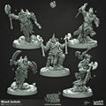 Riders of Doom by Cast N Play 3D Printed DnD Pathfinder Tabletop Resin Miniatures by Magical Mini Workshop