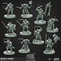 Riders of Doom by Cast N Play 3D Printed DnD Pathfinder Tabletop Resin Miniatures by Magical Mini Workshop