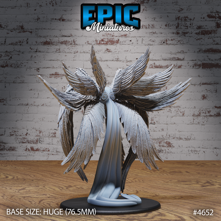 True Angel (Faith Defender) by Epic Miniatures 3D Printed DnD Pathfinder Tabletop Resin Miniatures