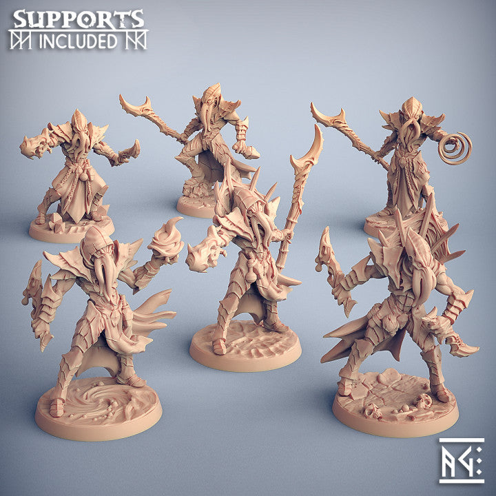 Depth Ones Reavers by Artisan Guild 3D Printed DnD Pathfinder Minis