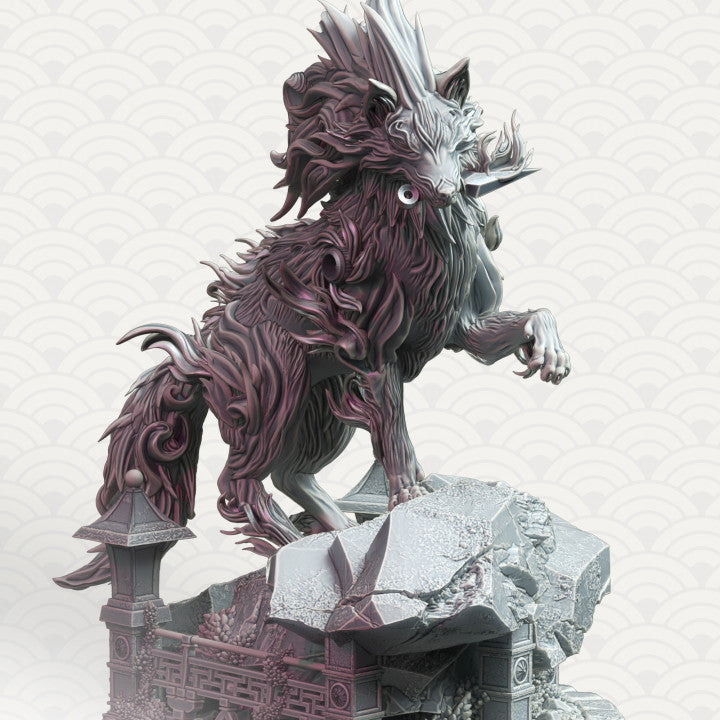 Spirits of the Far East by DM Stash 3D Printed DnD Pathfinder Tabletop Resin Miniatures