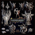 Celestial Gambit - Luminous Legion by Great Grimoire 3D Printed DnD Pathfinder Tabletop Resin Miniatures by Magical Mini Work