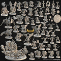 Shields of Dawn by Cast N Play 3D Printed DnD Pathfinder Tabletop Resin Miniatures by Magical Mini Workshop