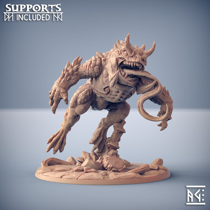 Swamp Gurunda by Artisan Guild 3D Printed DnD Pathfinder Tabletop Resin Miniatures