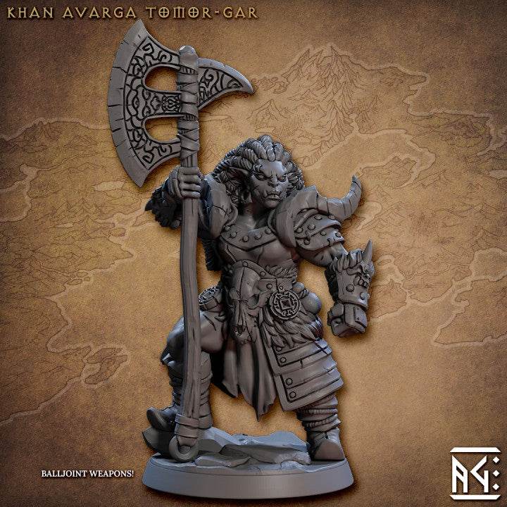 Nomad Orr'ugs by Artisan Guild 3D Printed DnD Pathfinder Minis by Magical Mini Workshop