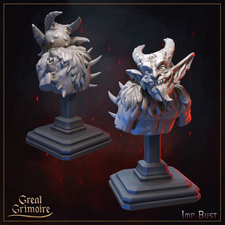 Burning Chaos by Great Grimoire 3D Printed DnD Pathfinder Tabletop Resin Miniatures by Magical Mini Workshop