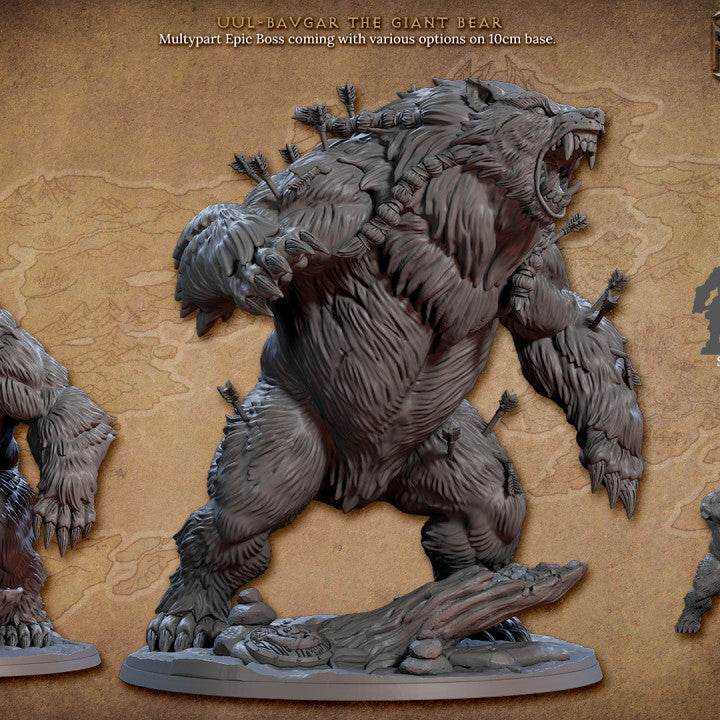 Nomad Orr'ugs by Artisan Guild 3D Printed DnD Pathfinder Minis by Magical Mini Workshop