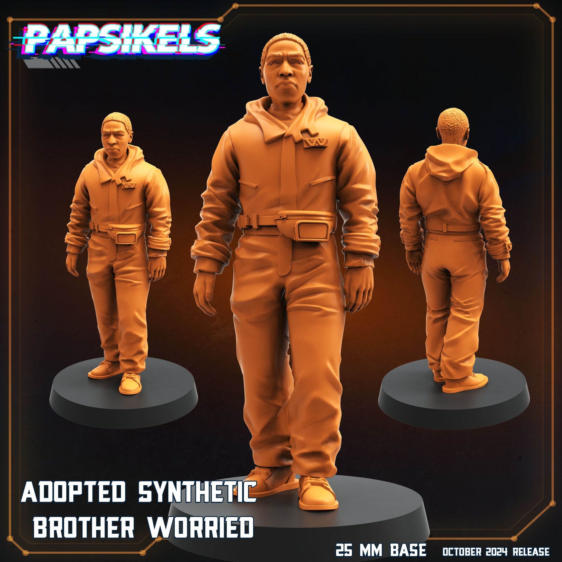 Aliens Vs Humans - Scavenger by Papsikels Miniatures 3D Printed Sci-Fi Warhammer Resin Miniatures by Magical Mini Workshop