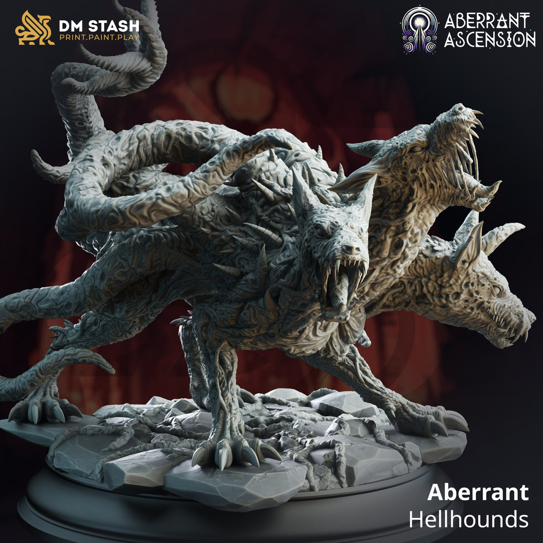 Abberant Ascension by DM Stash 3D Printed DnD Pathfinder Tabletop Resin Miniatures