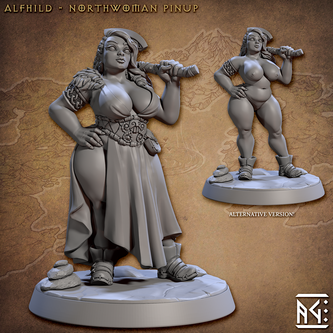 Skutagaard Northmen Saga 1 by Artisan Guild 3D Printed DnD Pathfinder Minis