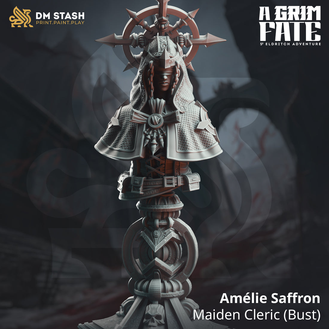 A Grim Fate by DM Stash 3D Printed DnD Tabletop Resin Miniatures