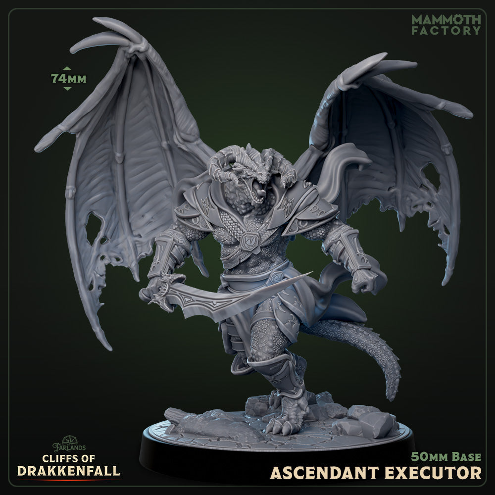 Cliffs of Darkkenfall by Mammoth Factory 3D Printed DnD Pathfinder Tabletop Resin Miniatures