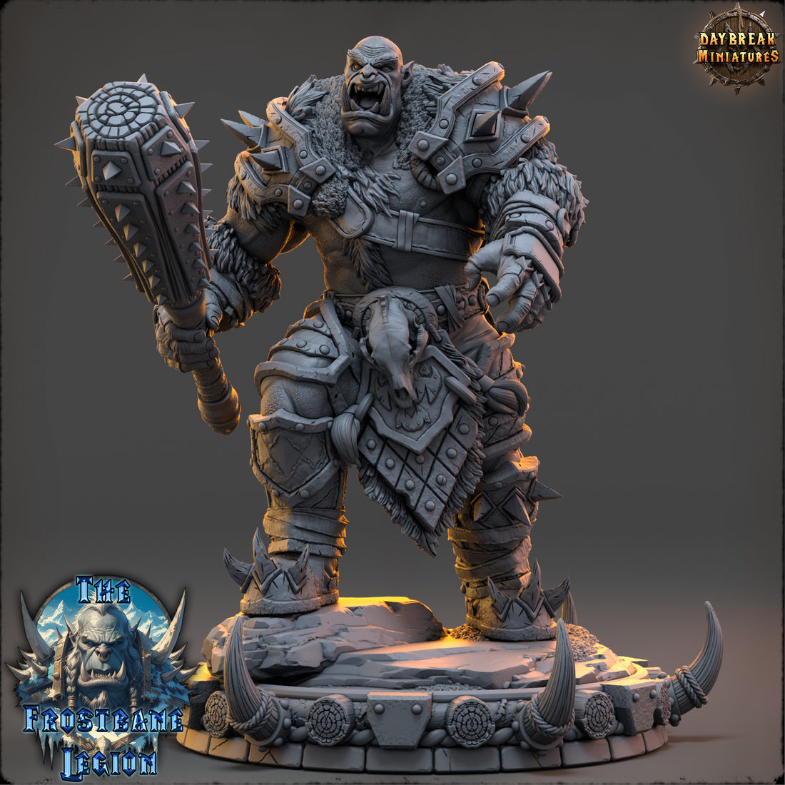 Frostbane Legion by Daybreak Miniatures 3D Printed DnD Pathfinder Tabletop Resin Miniatures