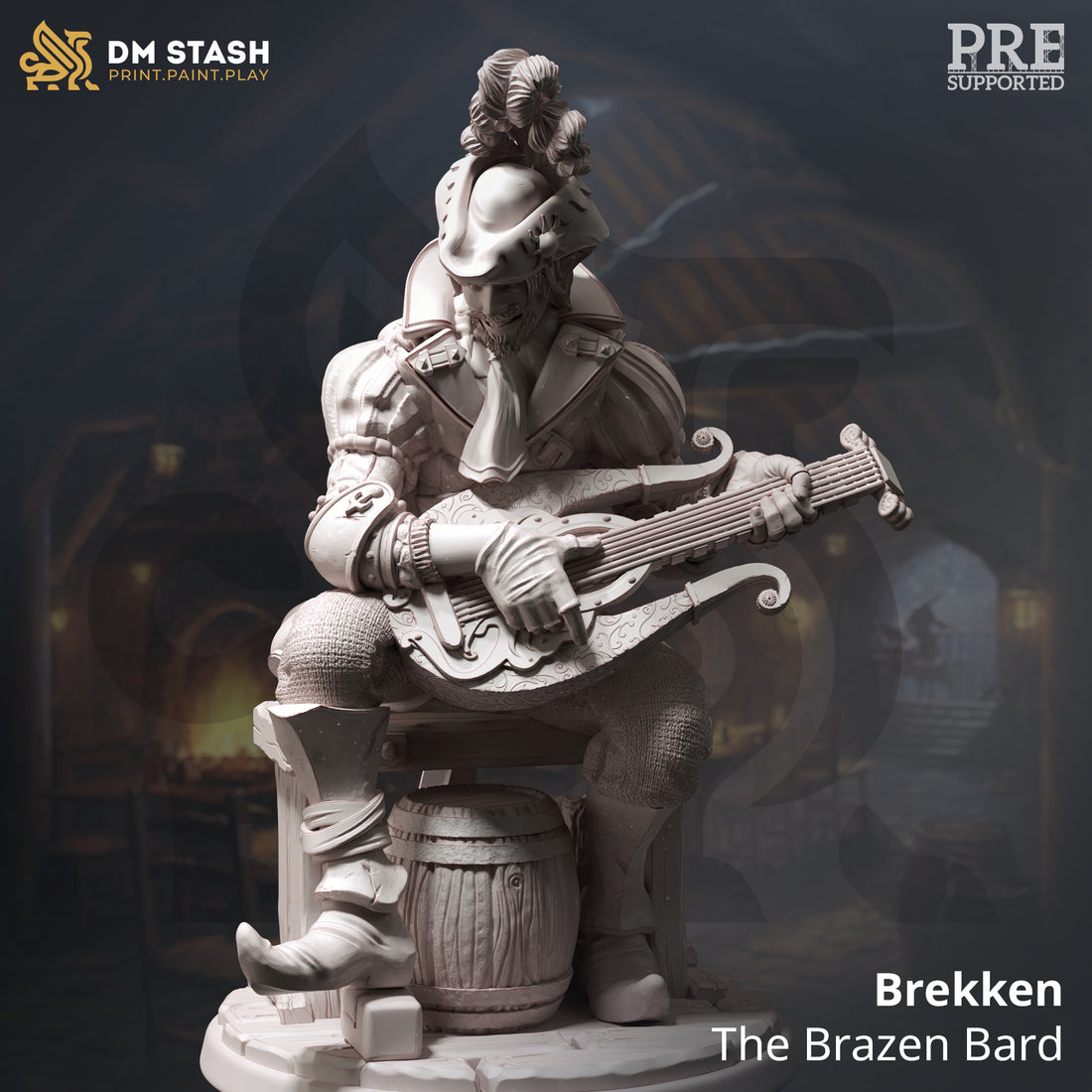 Hex Hunters of Brightstone by DM Stash 3D Printed DnD Pathfinder Tabletop Resin Miniatures
