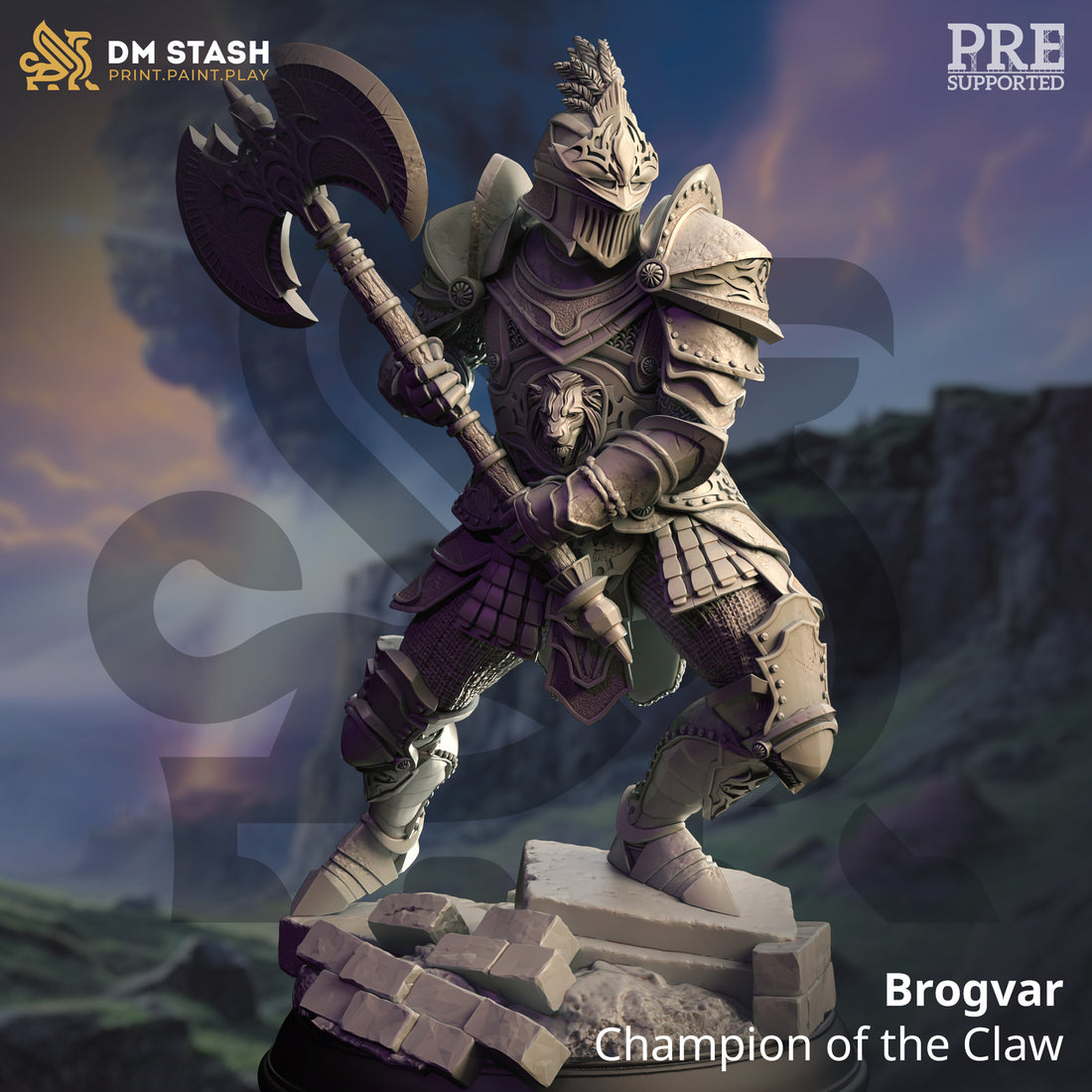 Arkane Skies by DM Stash 3D Printed DnD Pathfinder Tabletop Resin Miniatures