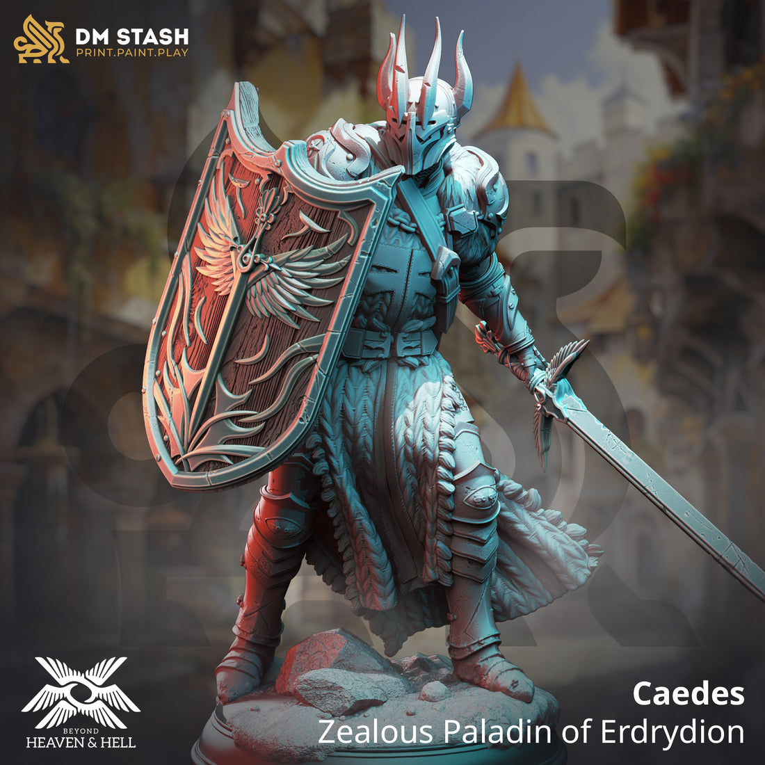 Beyond Heaven & Hell by DM Stash 3D Printed DnD Pathfinder Tabletop Resin Miniatures