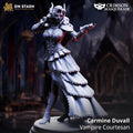 The Crimson Masquerade by DM Stash 3D Printed Vampire DnD Pathfinder Tabletop Resin Miniatures by Magical Mini Workshop