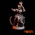 Infernal Heroes - 3D Printed DnD Pathfinder Tiefling Resin Miniatures by Magical Mini Workshop