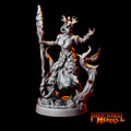 Infernal Heroes - 3D Printed DnD Pathfinder Tiefling Resin Miniatures by Magical Mini Workshop
