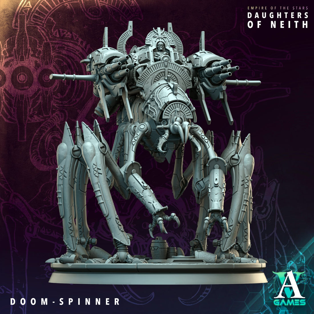 Empire of Stars - Daughters of Neith by Archvillain Games 3D Printed Sci-Fi Warhammer Resin Miniatures