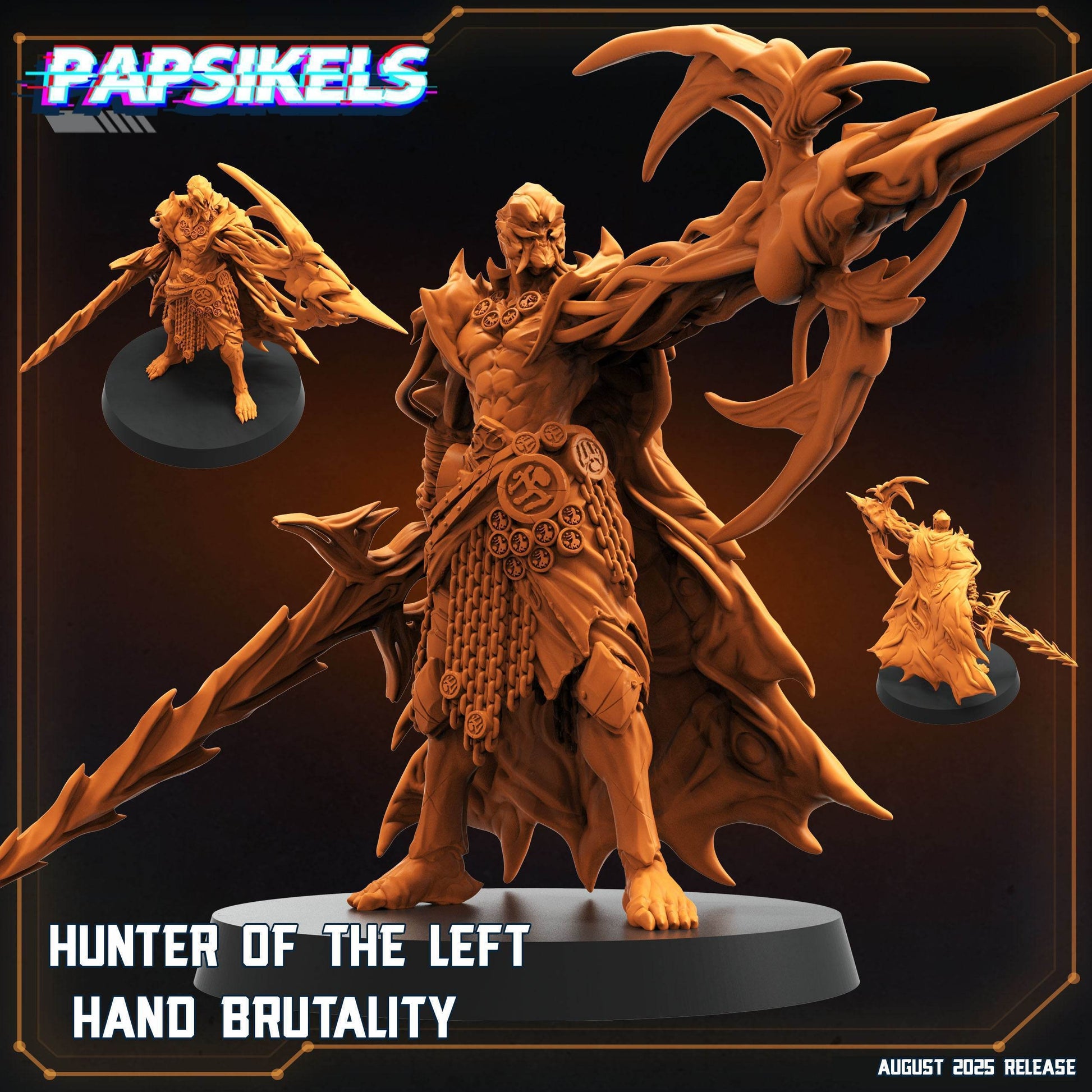 Aliens Vs Humans - Ground Zero by Papsikels Miniatures 3D Printed Sci-Fi Warhammer Resin Miniatures by Magical Mini Workshop