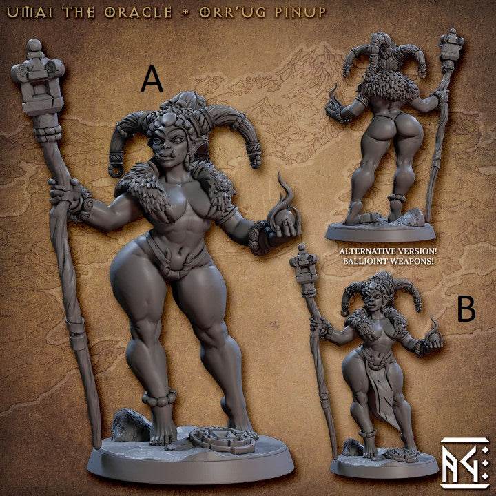 Nomad Orr'ugs by Artisan Guild 3D Printed DnD Pathfinder Minis by Magical Mini Workshop