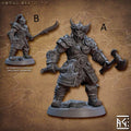 Nomad Orr'ugs by Artisan Guild 3D Printed DnD Pathfinder Minis by Magical Mini Workshop