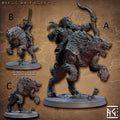 Nomad Orr'ugs by Artisan Guild 3D Printed DnD Pathfinder Minis by Magical Mini Workshop