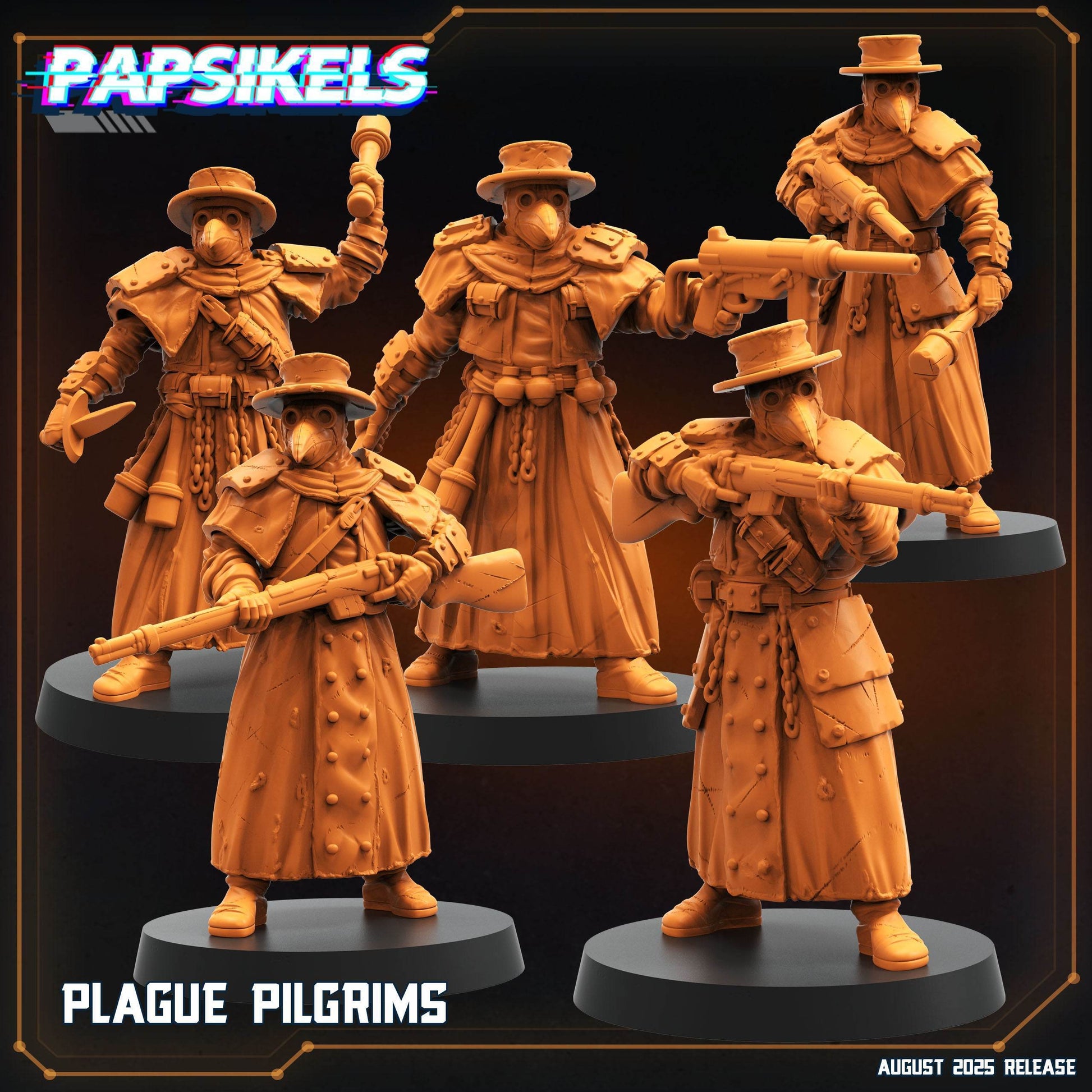 Aliens Vs Humans - Ground Zero by Papsikels Miniatures 3D Printed Sci-Fi Warhammer Resin Miniatures by Magical Mini Workshop
