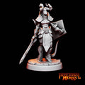Infernal Heroes - 3D Printed DnD Pathfinder Tiefling Resin Miniatures by Magical Mini Workshop