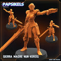 Aliens Vs Humans - Ground Zero by Papsikels Miniatures 3D Printed Sci-Fi Warhammer Resin Miniatures by Magical Mini Workshop