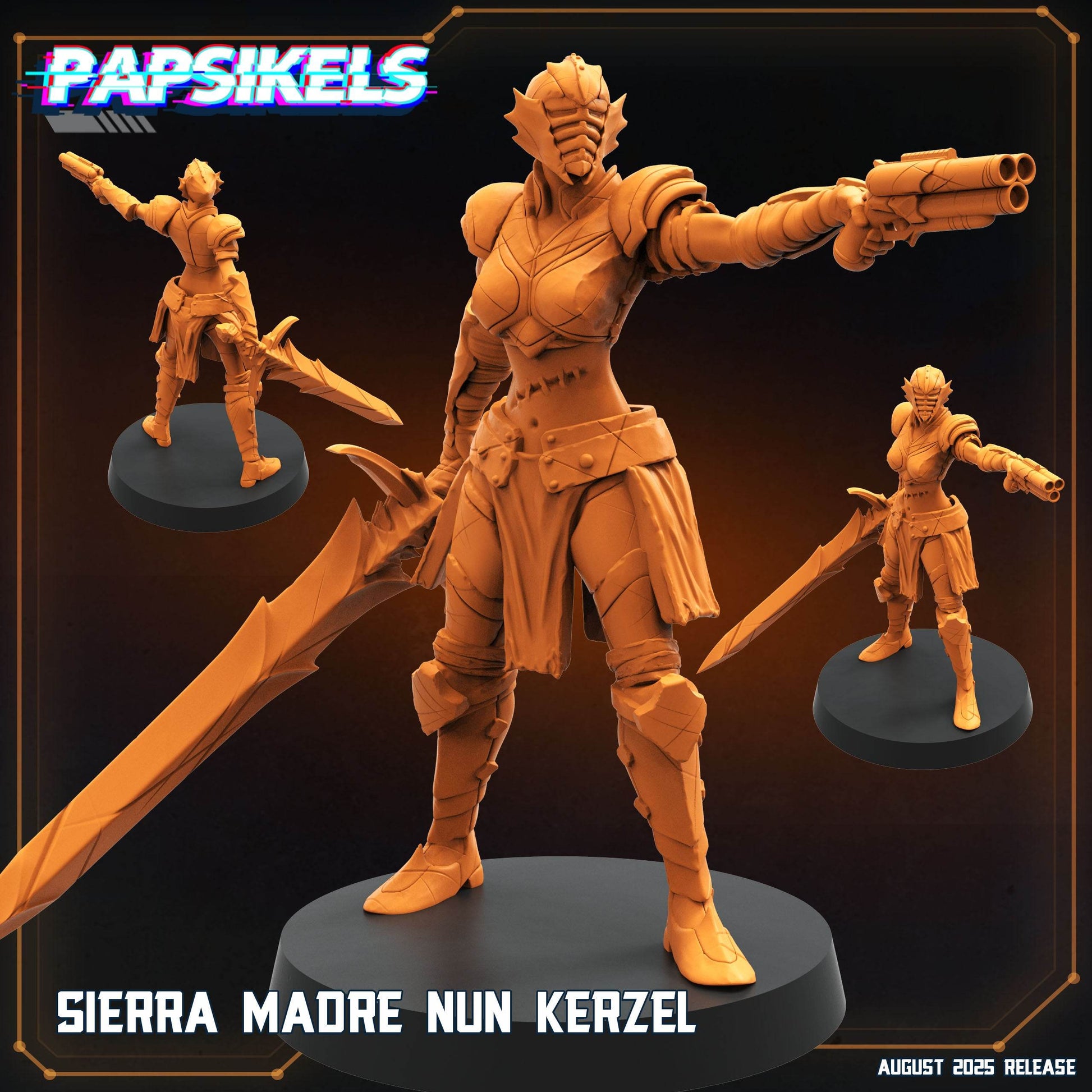 Aliens Vs Humans - Ground Zero by Papsikels Miniatures 3D Printed Sci-Fi Warhammer Resin Miniatures by Magical Mini Workshop