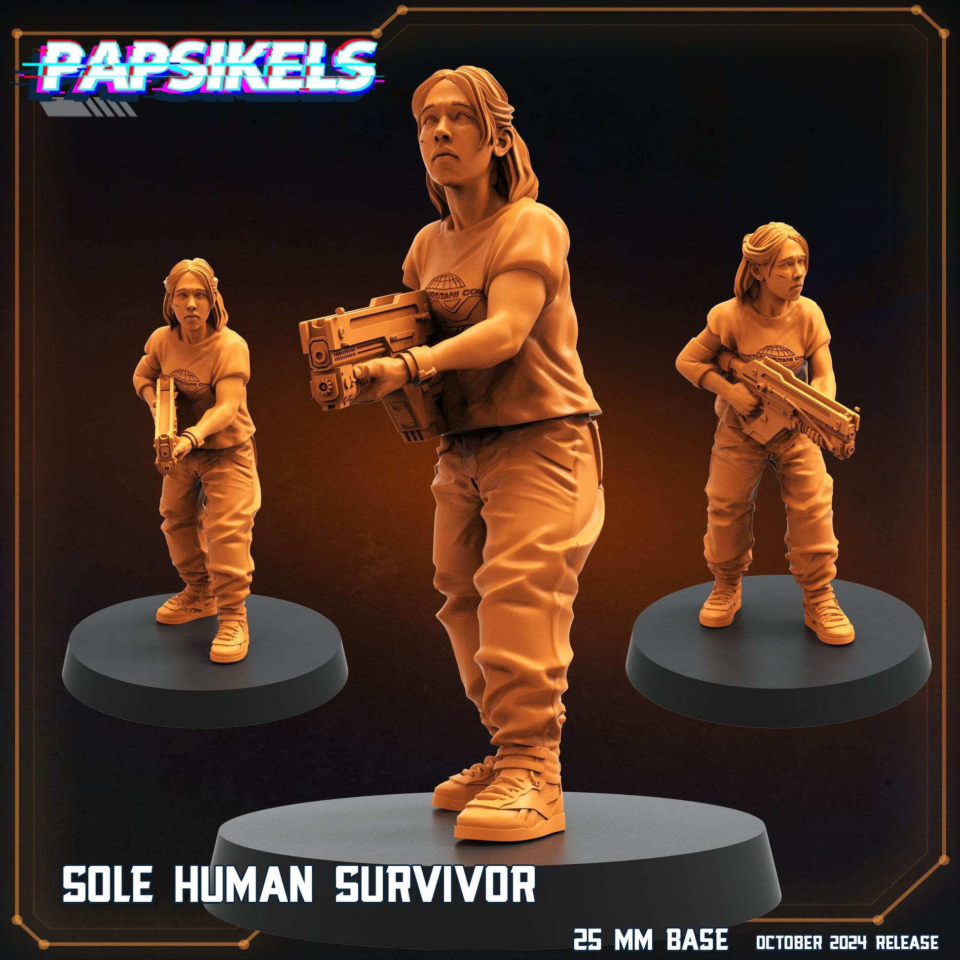Aliens Vs Humans - Scavenger by Papsikels Miniatures 3D Printed Sci-Fi Warhammer Resin Miniatures by Magical Mini Workshop