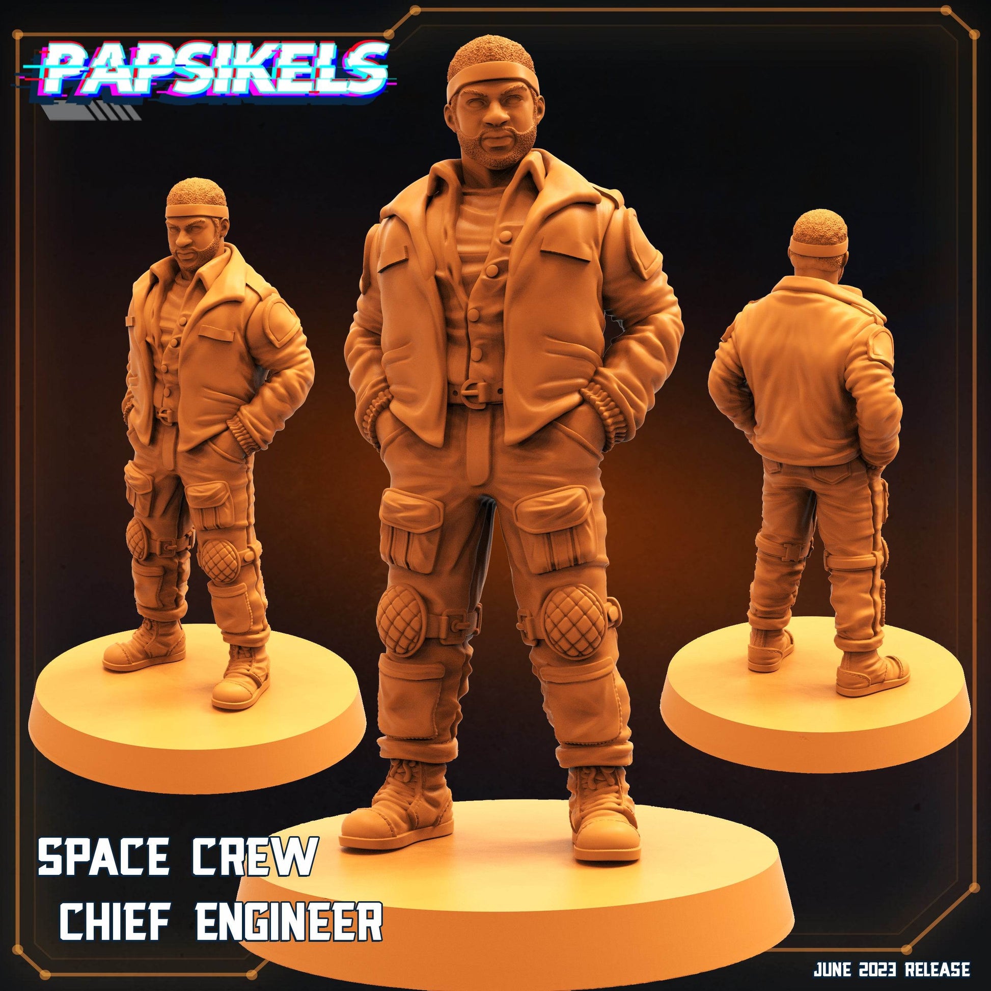Aliens Vs Humans Vol 5 by Papsikels Miniatures 3D Printed Sci-Fi Warhammer Resin Miniatures by Magical Mini Workshop