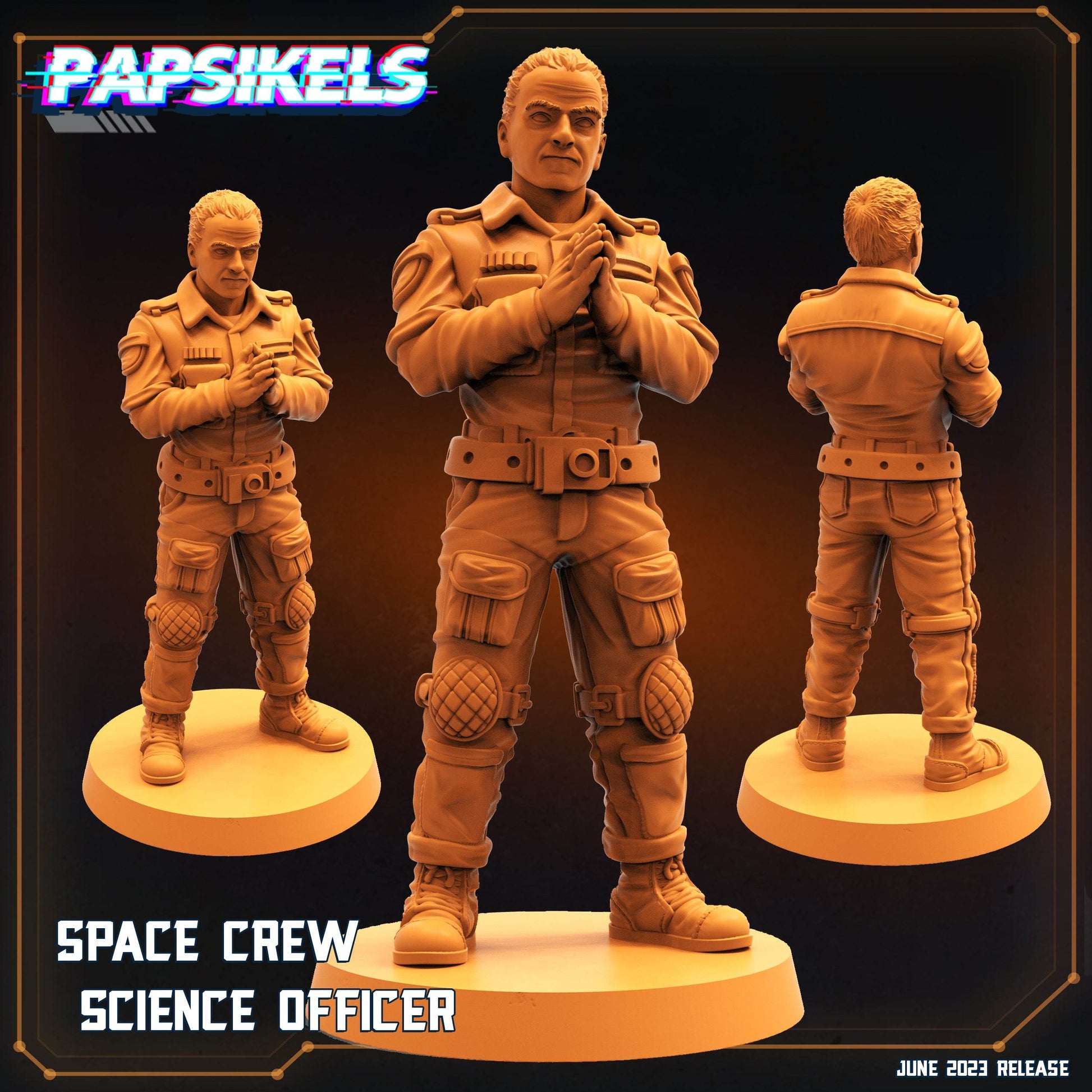 Aliens Vs Humans Vol 5 by Papsikels Miniatures 3D Printed Sci-Fi Warhammer Resin Miniatures by Magical Mini Workshop
