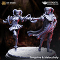 The Crimson Masquerade by DM Stash 3D Printed Vampire DnD Pathfinder Tabletop Resin Miniatures by Magical Mini Workshop
