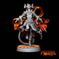 Infernal Heroes - 3D Printed DnD Pathfinder Tiefling Resin Miniatures by Magical Mini Workshop