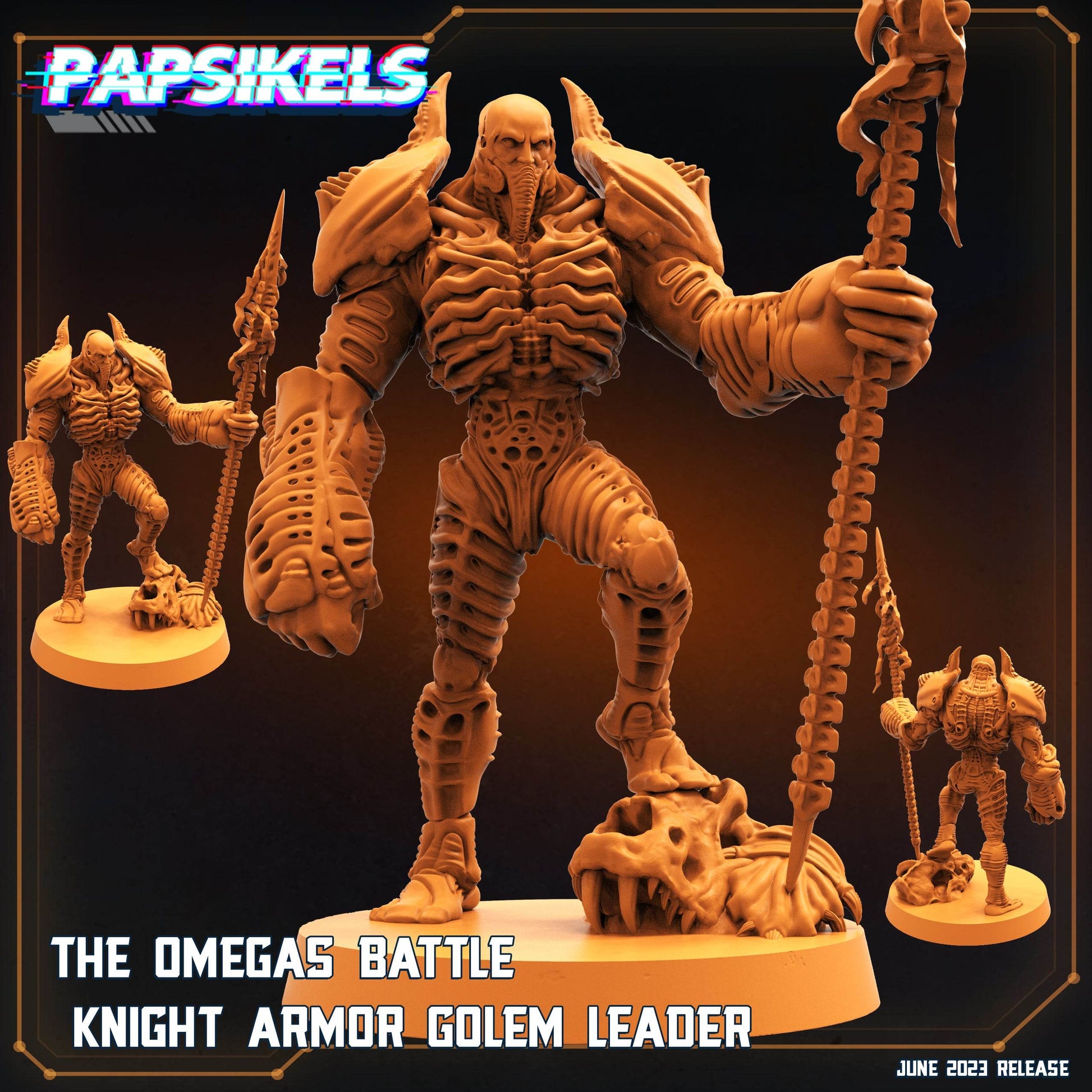 Aliens Vs Humans Vol 5 by Papsikels Miniatures 3D Printed Sci-Fi Warhammer Resin Miniatures by Magical Mini Workshop