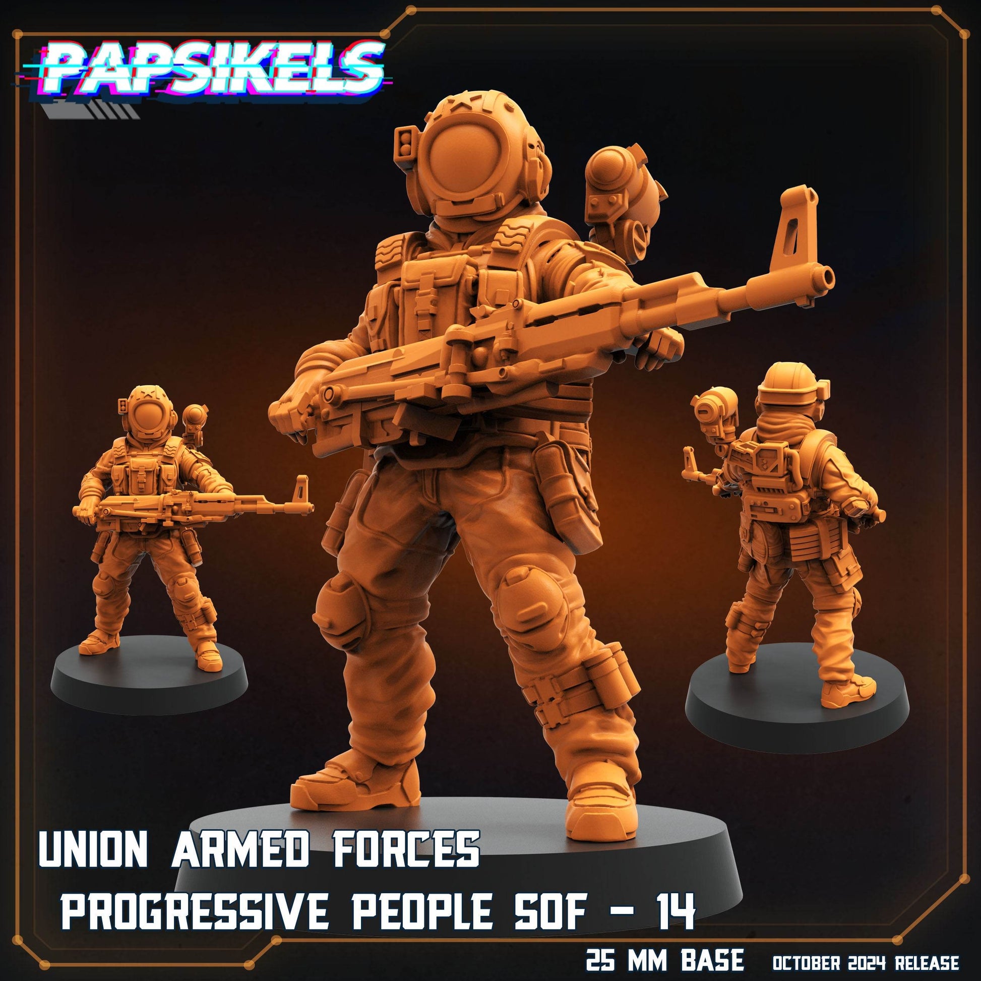 Aliens Vs Humans - Scavenger by Papsikels Miniatures 3D Printed Sci-Fi Warhammer Resin Miniatures by Magical Mini Workshop