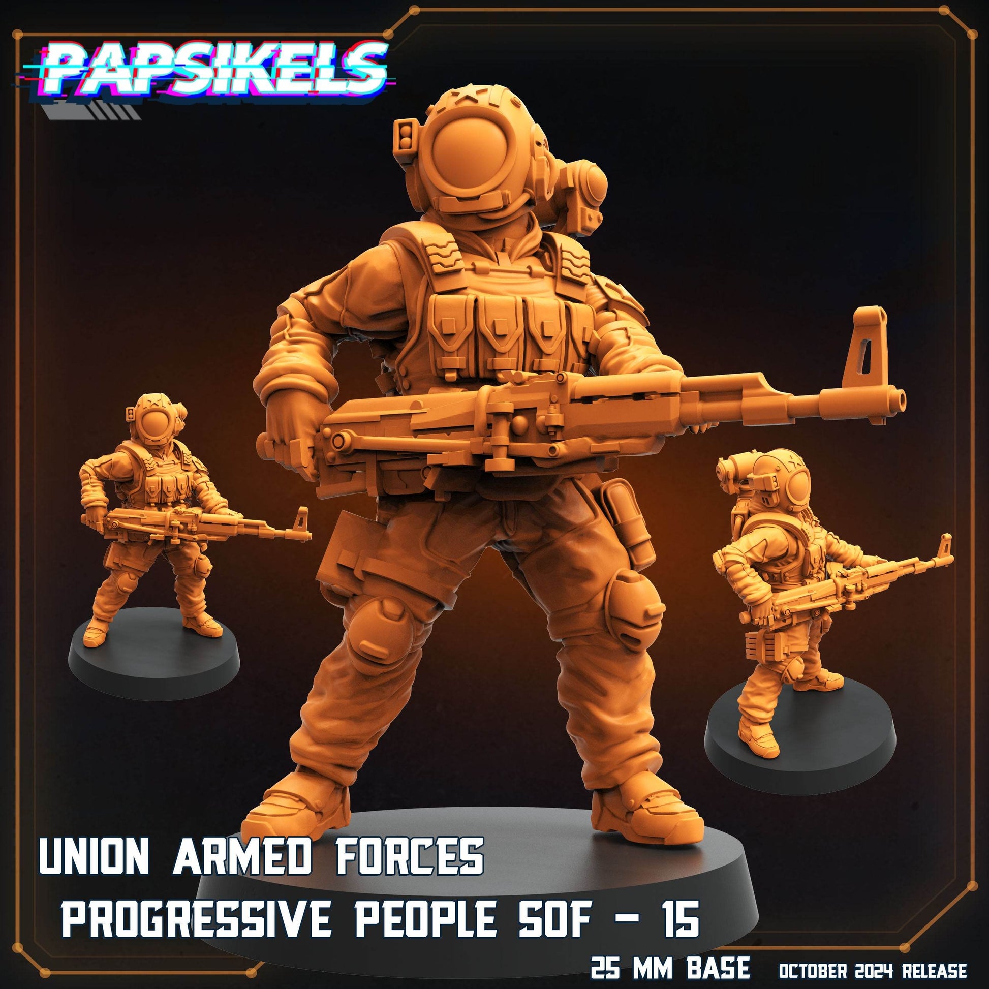 Aliens Vs Humans - Scavenger by Papsikels Miniatures 3D Printed Sci-Fi Warhammer Resin Miniatures by Magical Mini Workshop
