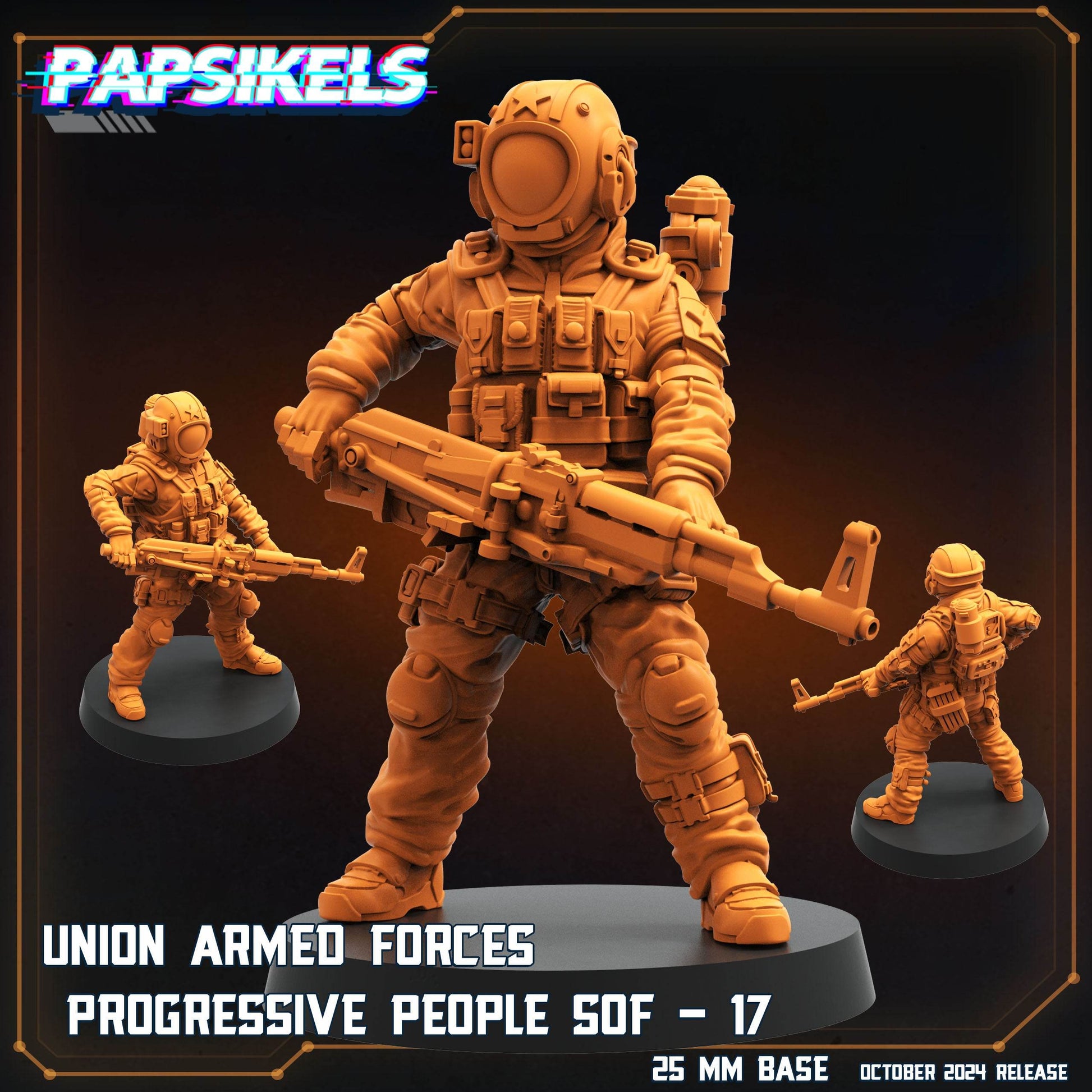 Aliens Vs Humans - Scavenger by Papsikels Miniatures 3D Printed Sci-Fi Warhammer Resin Miniatures by Magical Mini Workshop