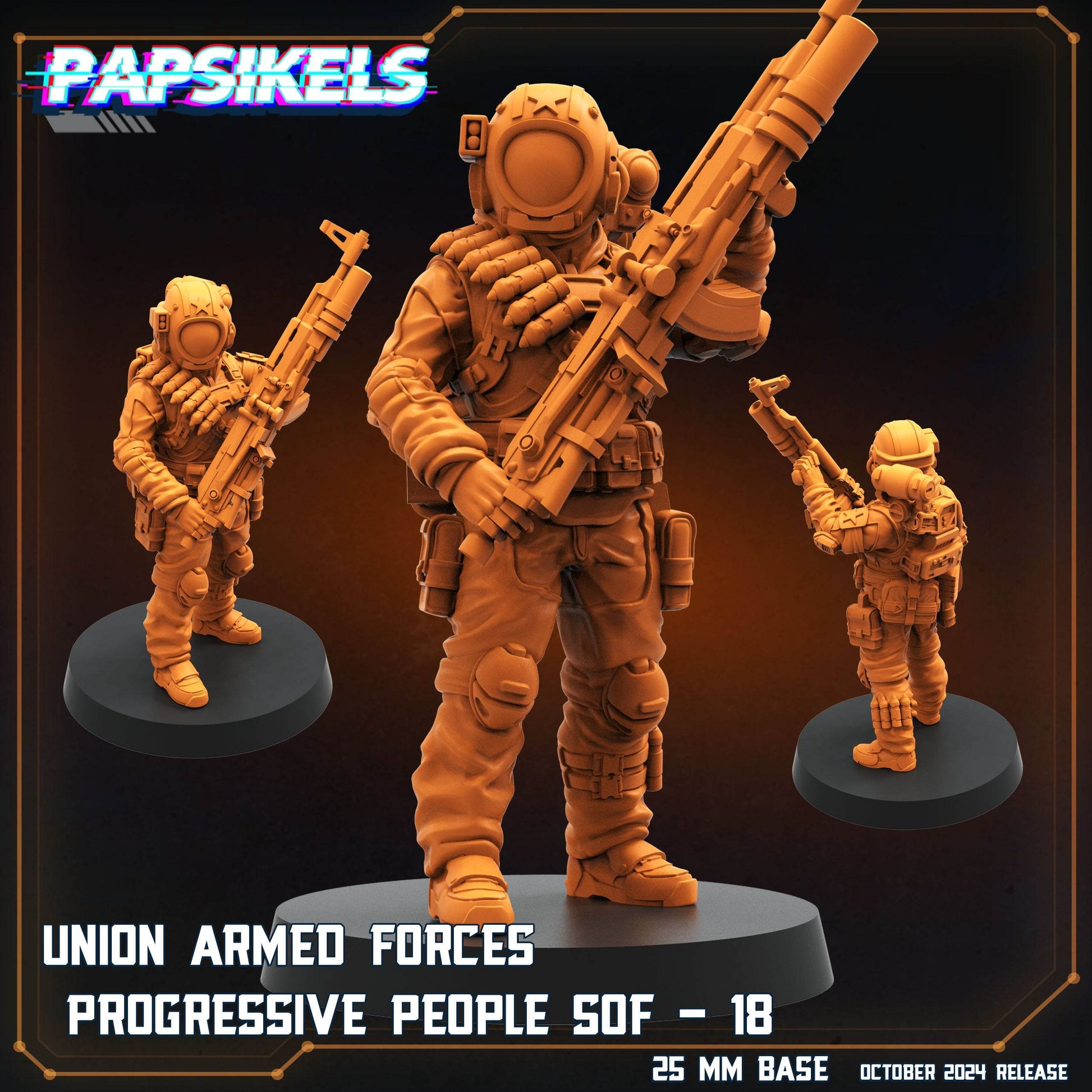 Aliens Vs Humans - Scavenger by Papsikels Miniatures 3D Printed Sci-Fi Warhammer Resin Miniatures by Magical Mini Workshop